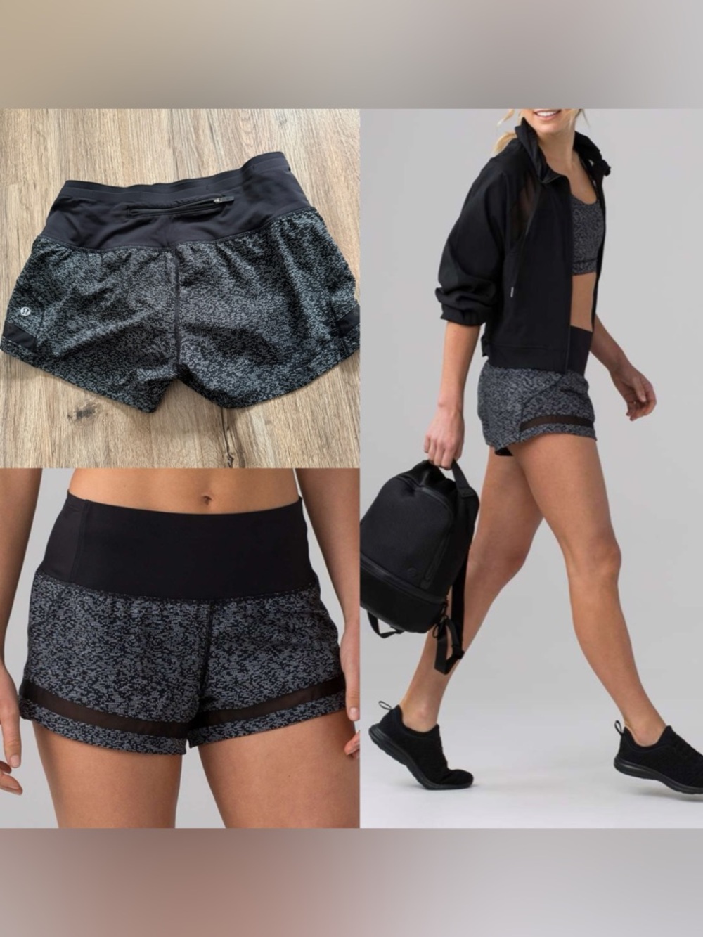 Lululemon Pace Perfect Short 3 inch
Soundwave White Black Black